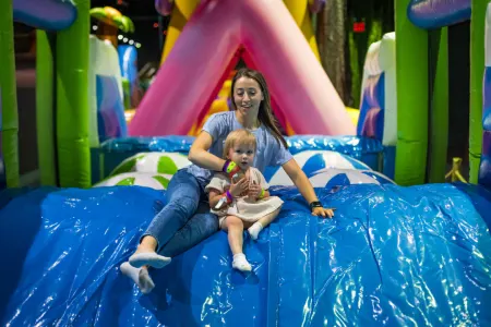 The Bouncy Games Chicago: ultimate inflatable playground