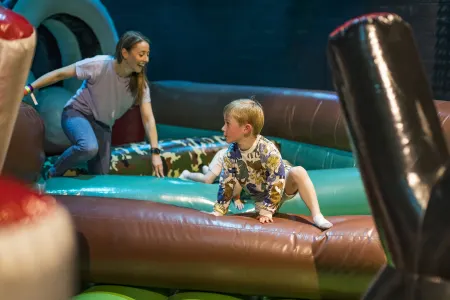 The Bouncy Games Chicago: ultimate inflatable playground