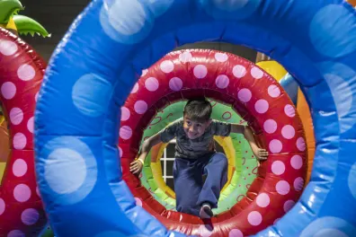 The Bouncy Games Chicago: ultimate inflatable playground