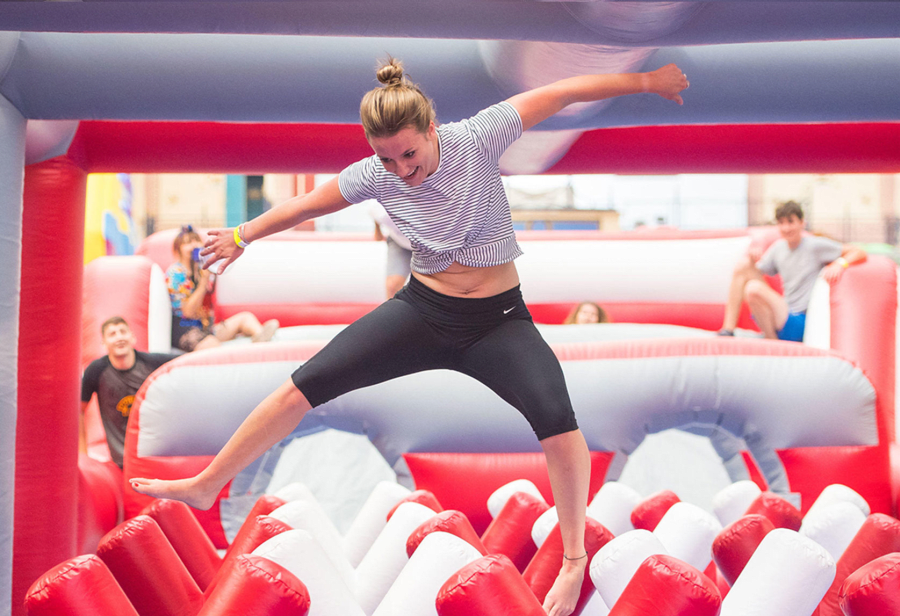 The Bouncy Games Chicago: ultimate inflatable playground