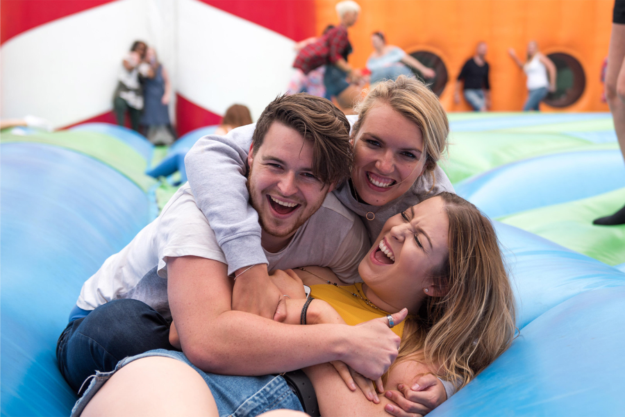 The Bouncy Games Chicago: ultimate inflatable playground