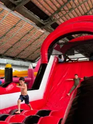 The Bouncy Games Brussels: ultimate inflatable playground